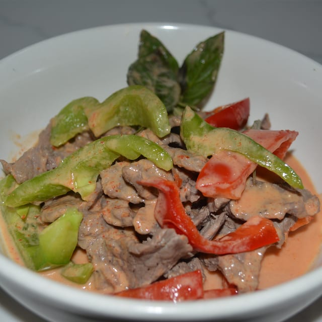 Beef Panang Curry Catering.