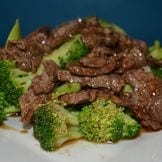 Broccoli Beef Lunch.