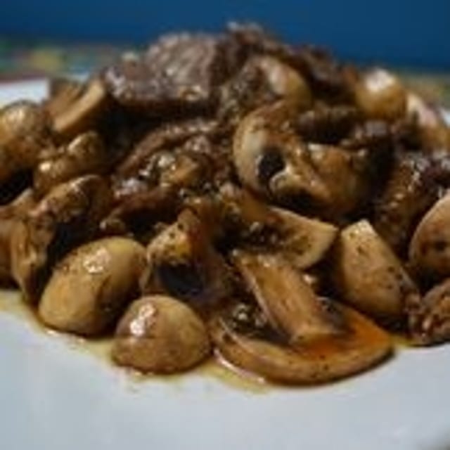 Garlic Beef Lunch.