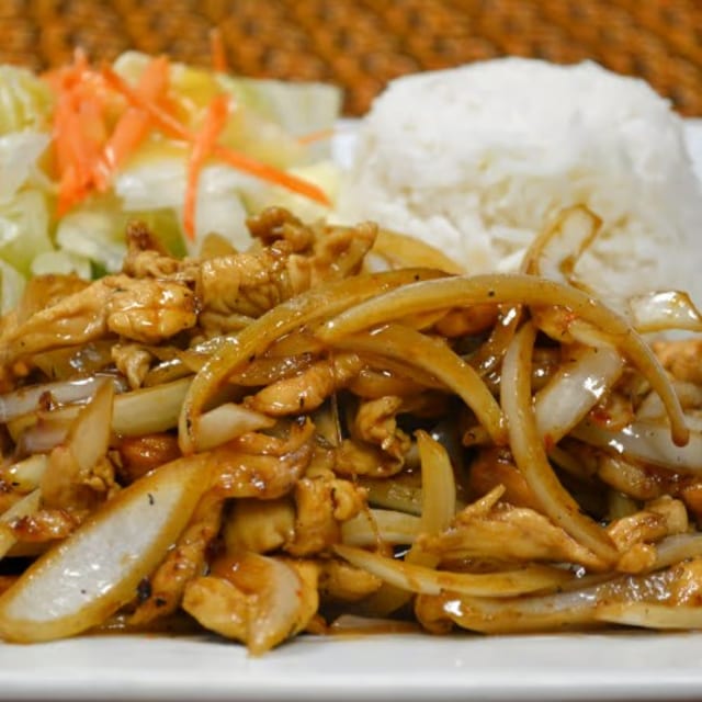 Cashew Chicken.