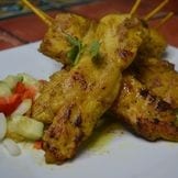 6 Piece Chicken Satay.