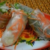 2 Piece Spring Roll Shrimp.