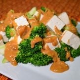 Tofu Peanut Sauce.