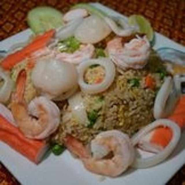 Seafood Fried Rice.