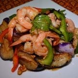 18# Eggplant Shrimp.