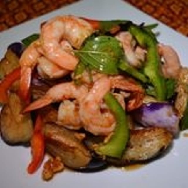 18# Eggplant Shrimp.