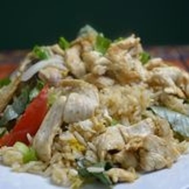Spicy Chicken Fried Rice.