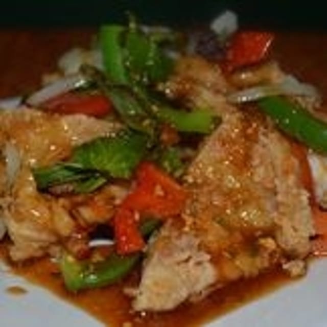 Basil Fish Lunch.