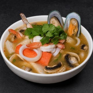 Tom Yum Seafood Soup