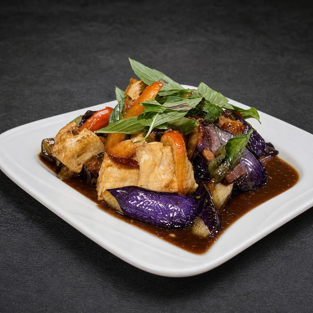 Tofu Eggplant.