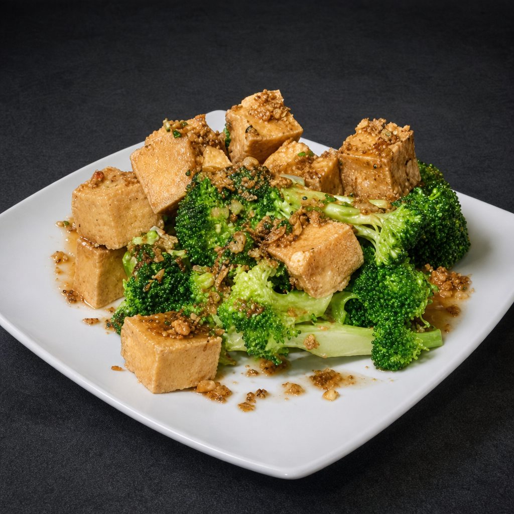 Garlic Tofu.