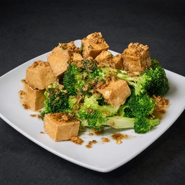Garlic Tofu.
