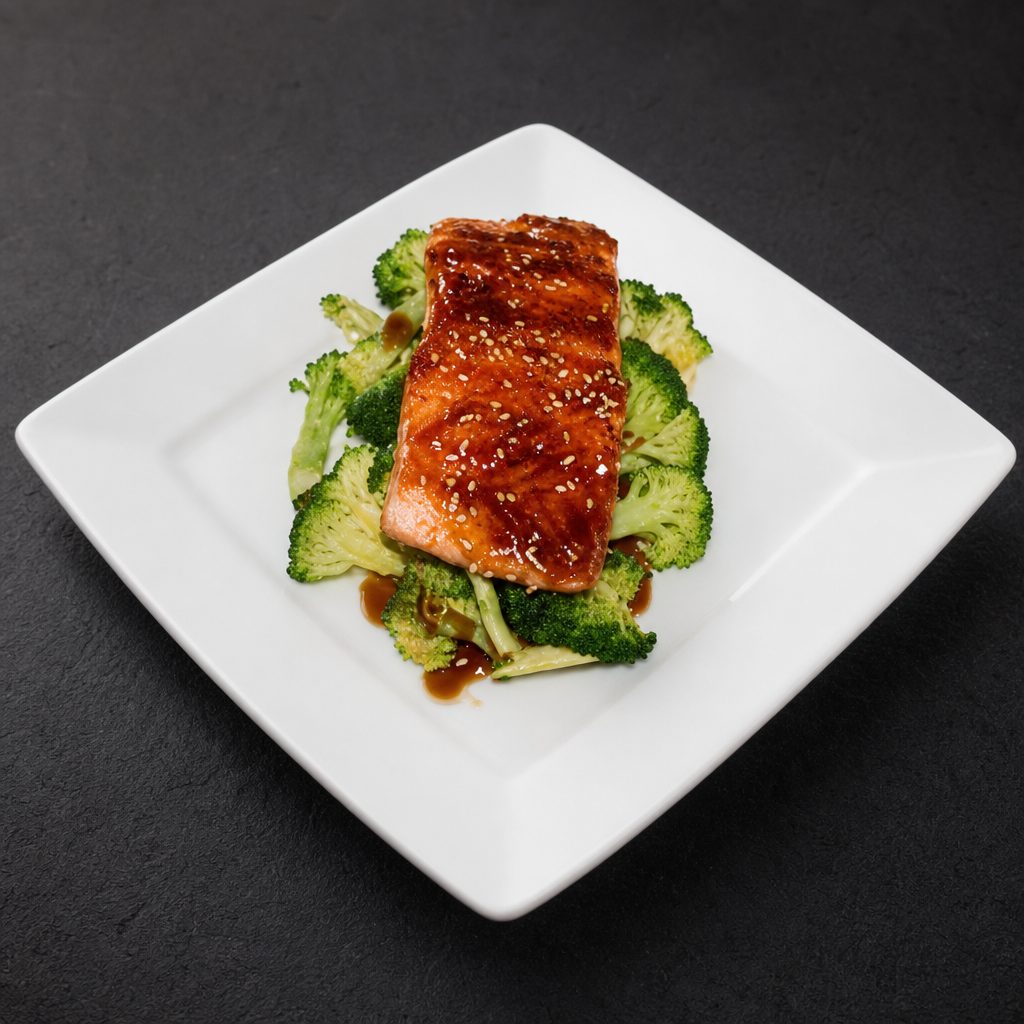 21# Teriyaki Salmon.