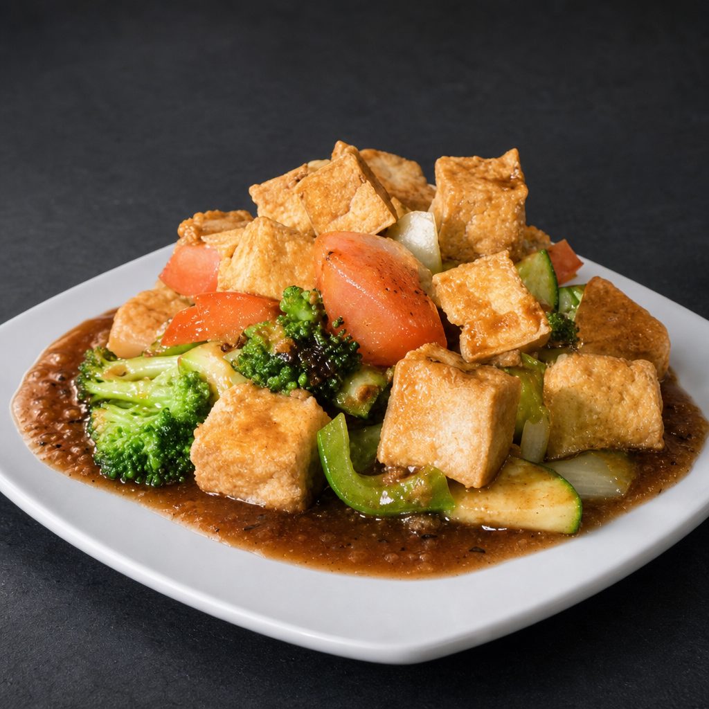 Tofu Black Bean Sauce.