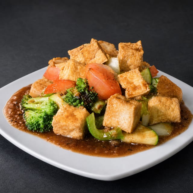 Tofu Black Bean Sauce.