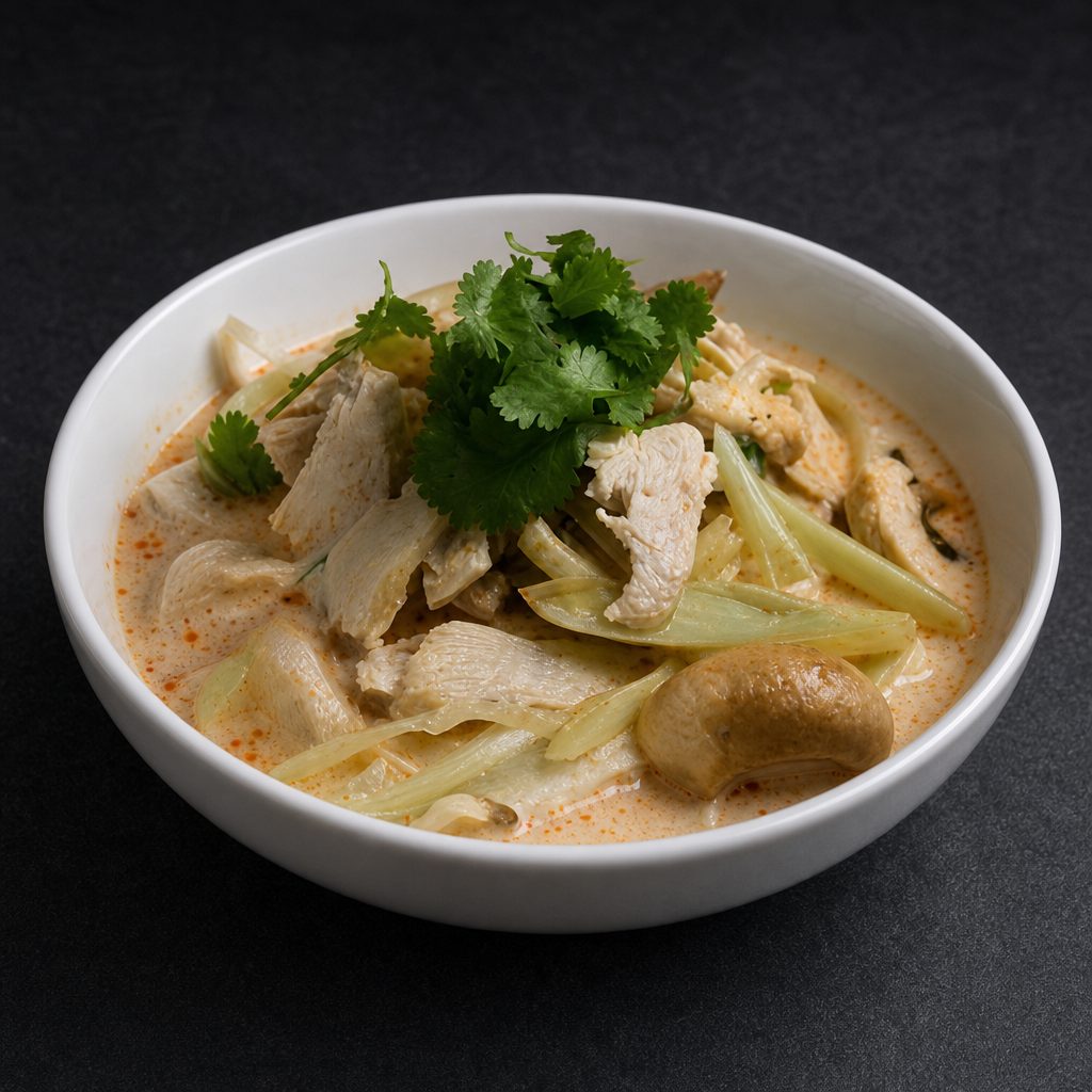 Tom Kha w/ Chicken.