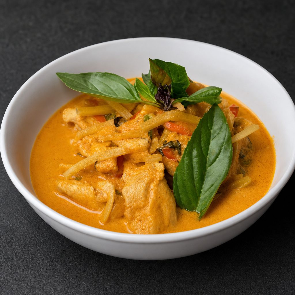 Red Curry Chicken Lunch.