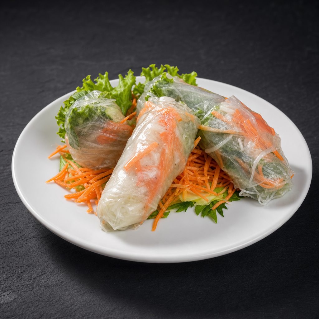 2 Piece Spring Roll Shrimp.
