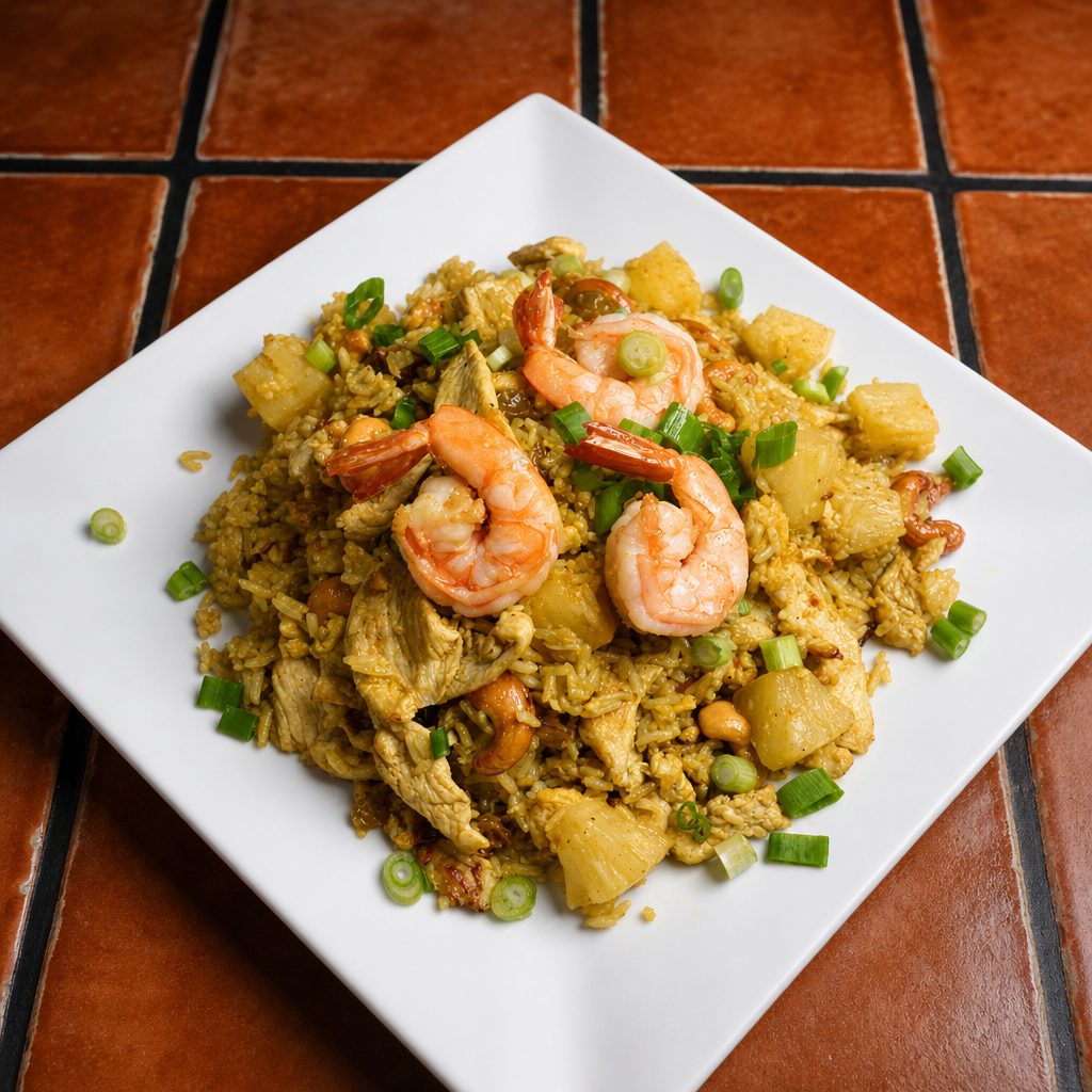 Pineapple Fried Rice.