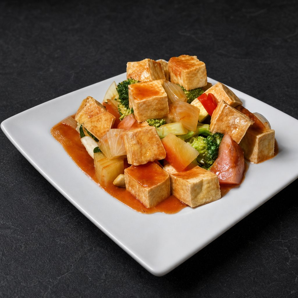 Vegetarian Sweet and Sour.