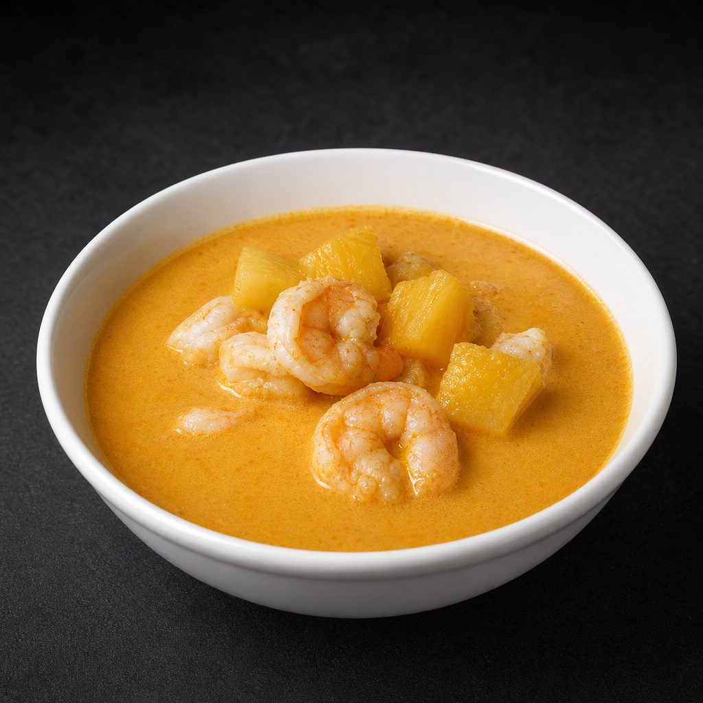Pineapple Shrimp Curry.