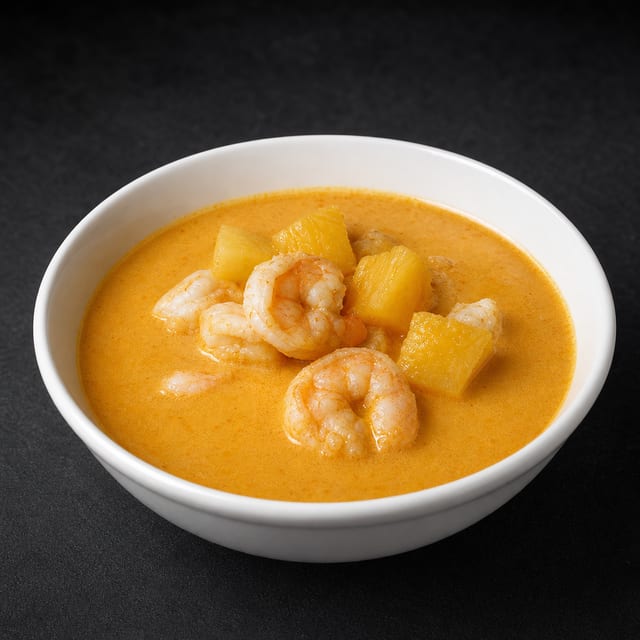 Pineapple Shrimp Curry.