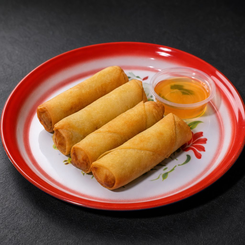 4 Piece Egg Rolls.