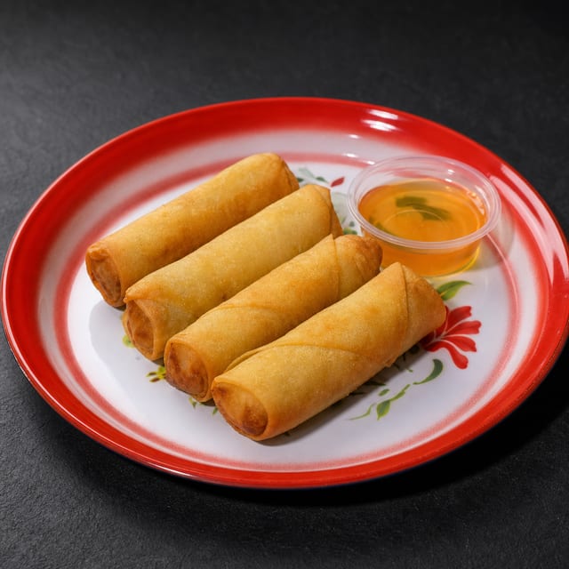 4 Piece Egg Rolls.