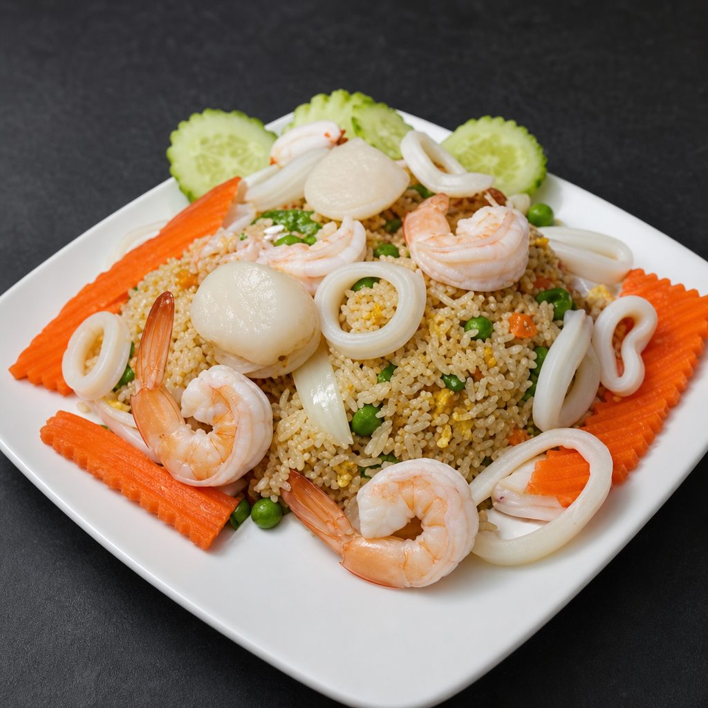 Seafood Fried Rice.