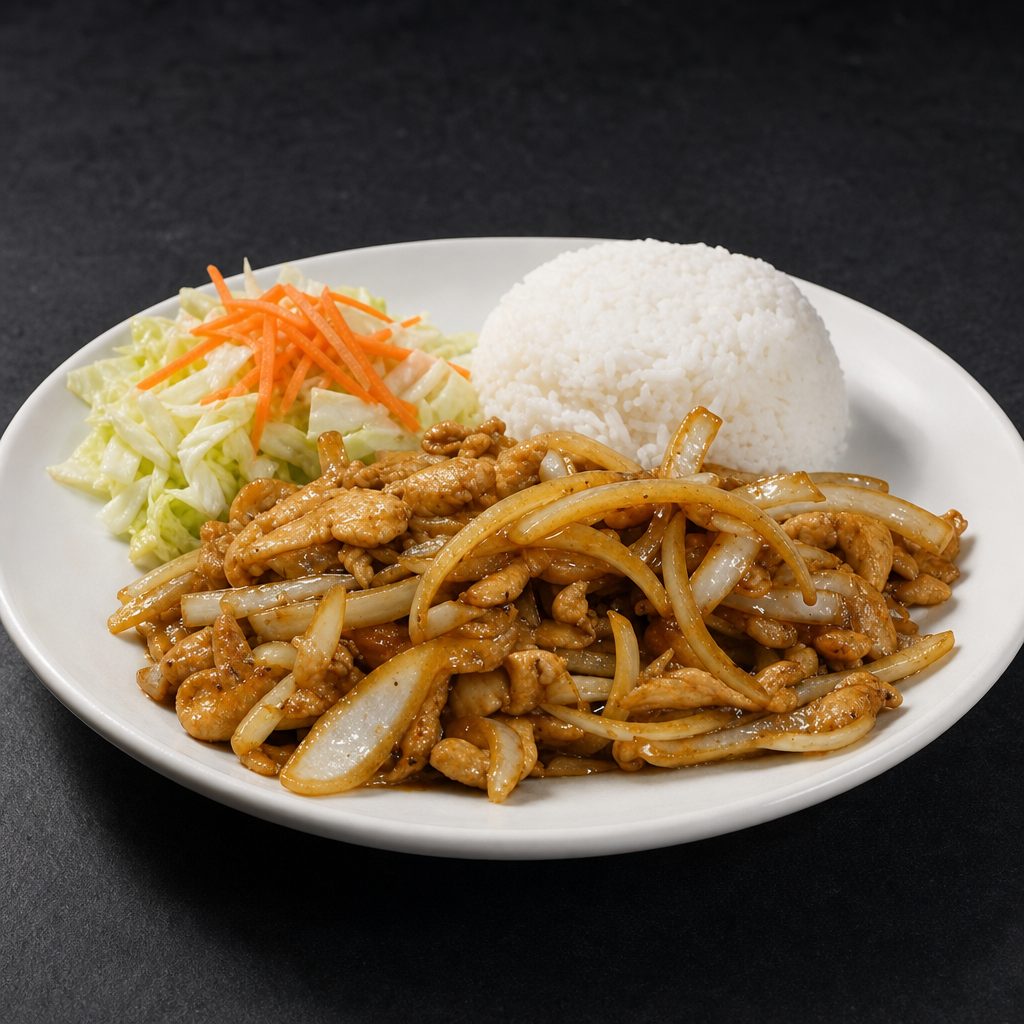Cashew Chicken.