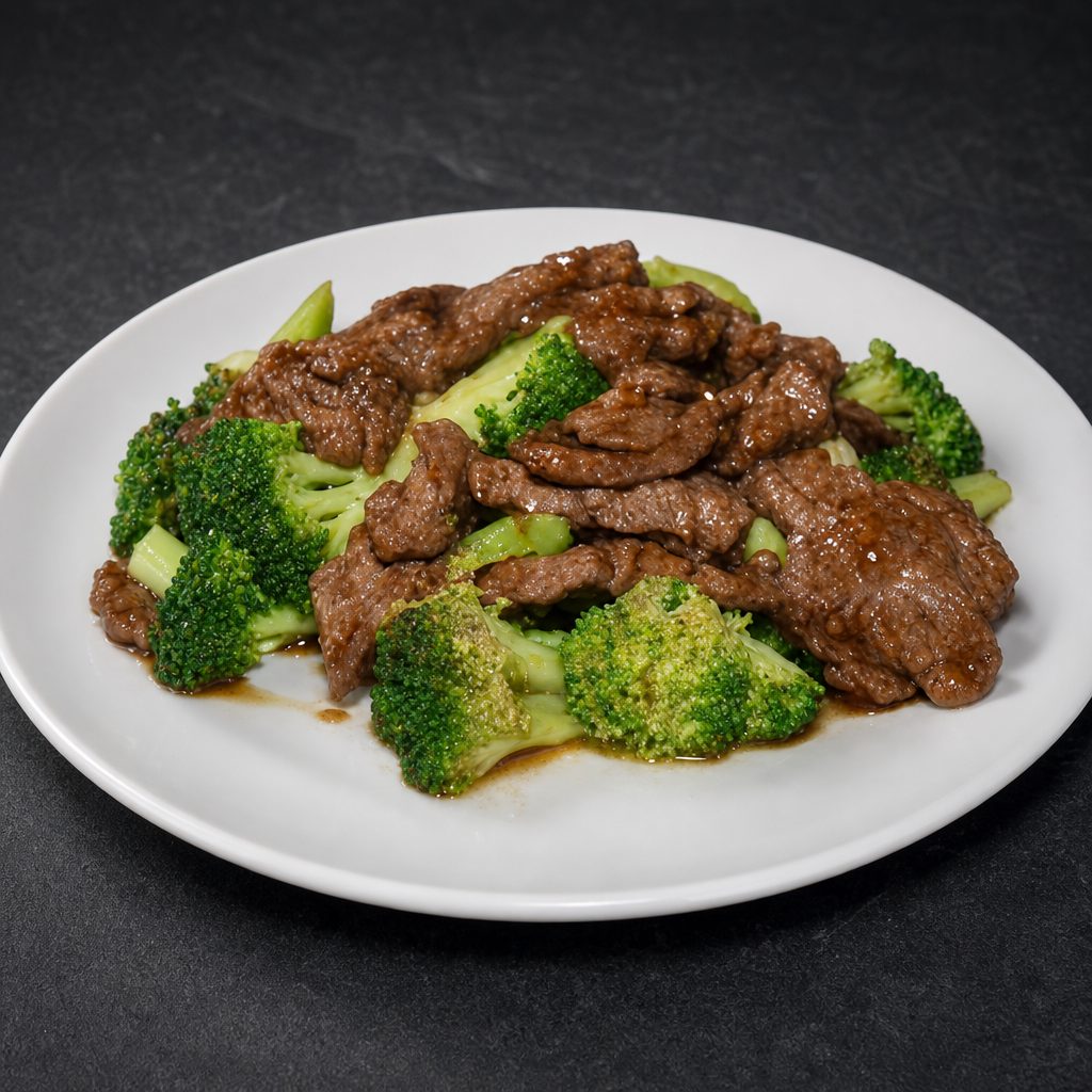 Broccoli Beef Lunch.