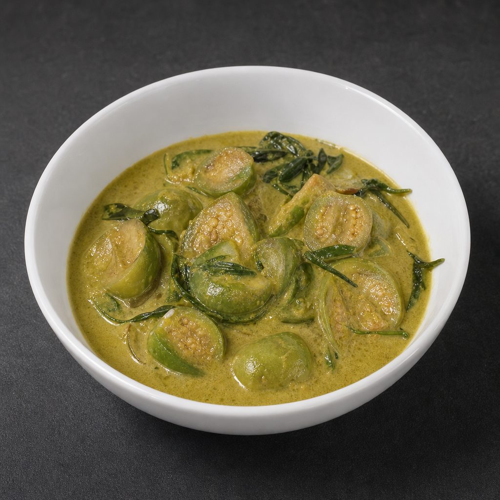 Thai Eggplant Green Curry.