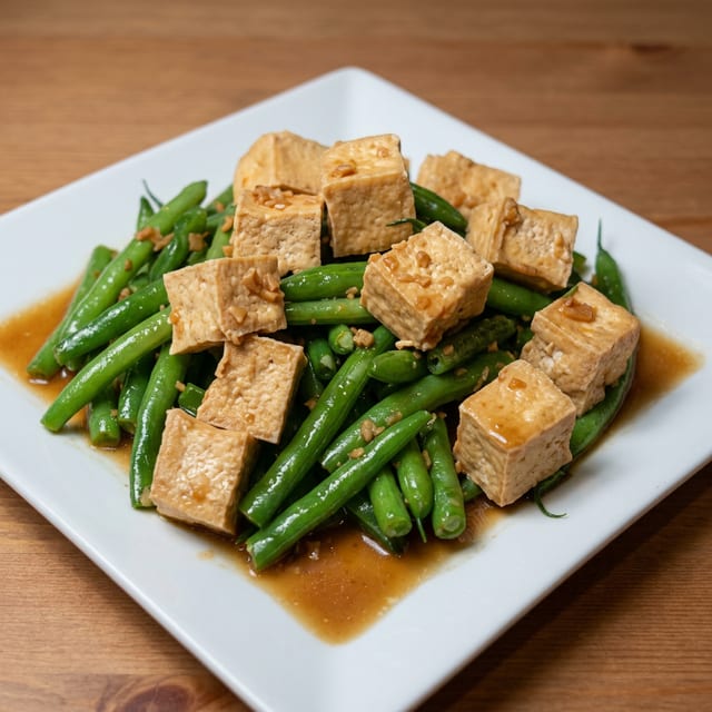 Green Bean Tofu.