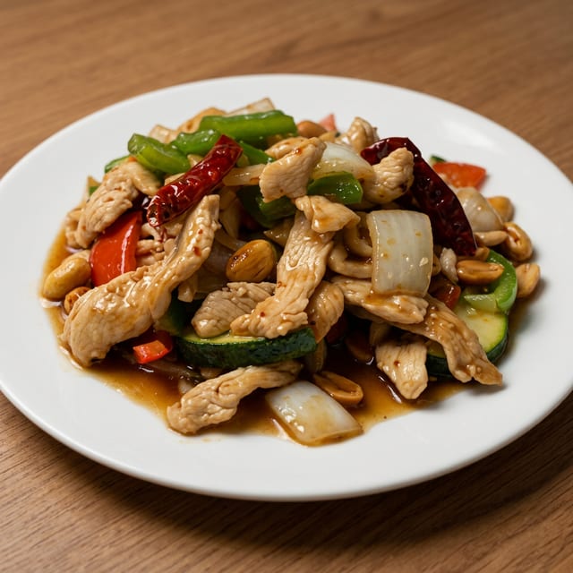 Kung Pao Chicken Lunch.
