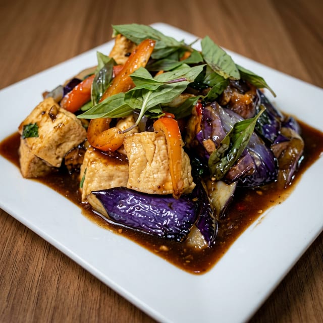 Tofu Eggplant.