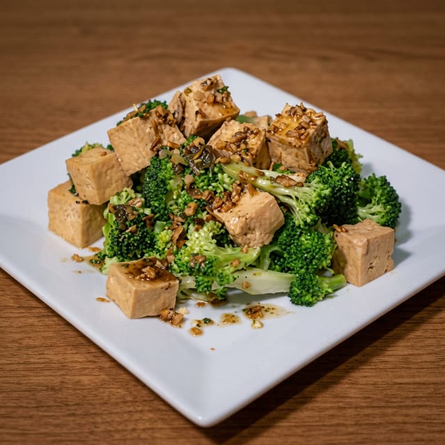 Garlic Tofu.