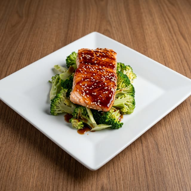 #18 Teriyaki Salmon.
