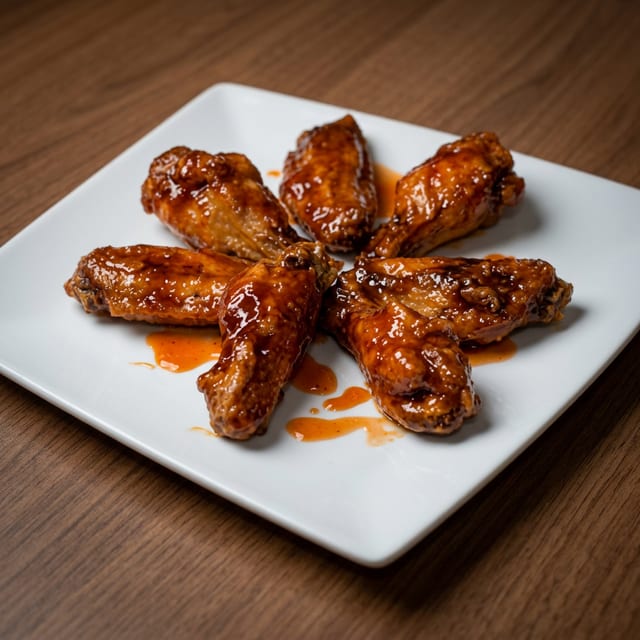 7 Piece Spicy Wings.