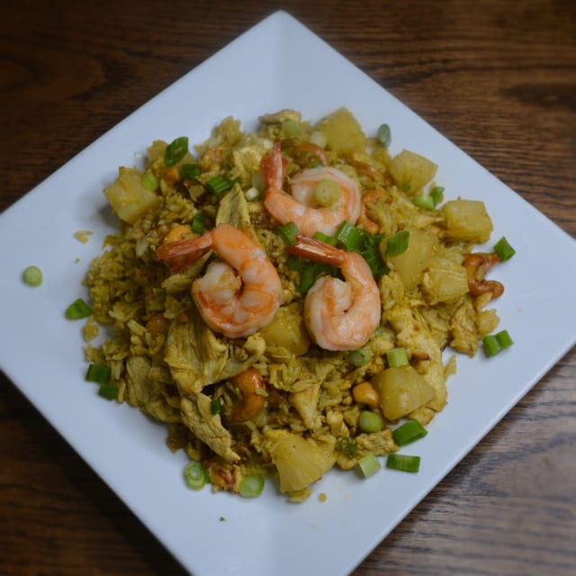 Pineapple Fried Rice.