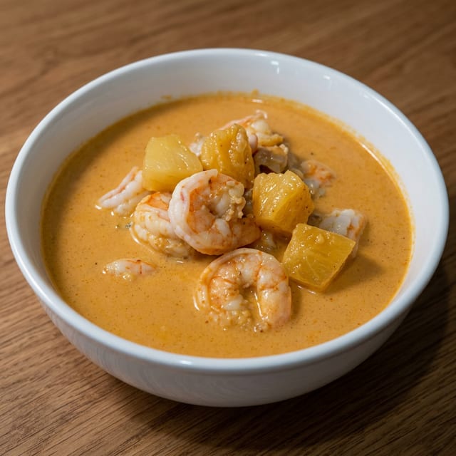 Pineapple Shrimp Curry.