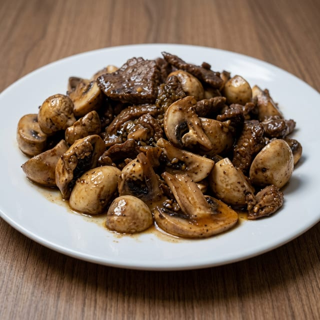 Garlic Beef Lunch.