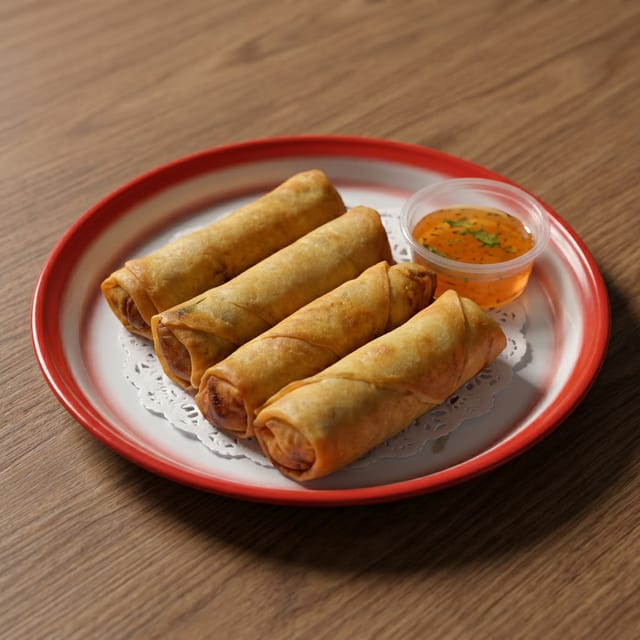 4 Piece Egg Rolls.