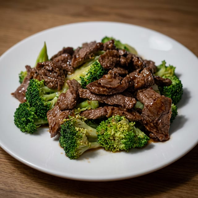 Broccoli Beef Lunch.